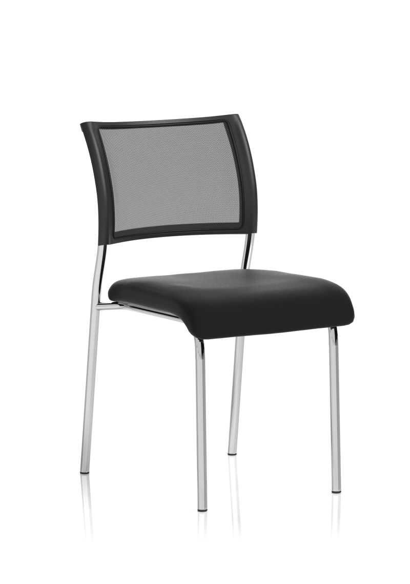 OE - Brunswick Medium Back Stacking Visitor Office Chair - Image 3