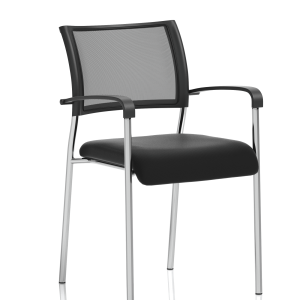 OE - Brunswick Medium Back Stacking Visitor Office Chair - Image 4