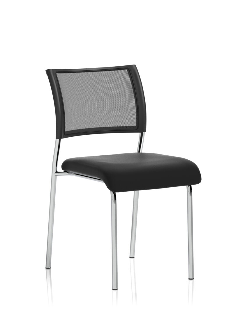 OE - Brunswick Medium Back Stacking Visitor Office Chair - Image 4