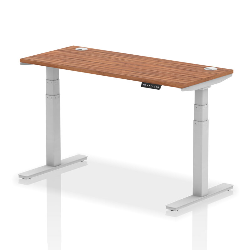 OE - Air Height Adjustable Slimline Desk With Cable Ports - Image 7