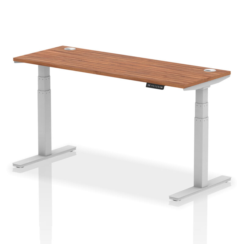 OE - Air Height Adjustable Slimline Desk With Cable Ports - Image 8