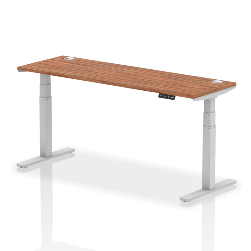OE - Air Height Adjustable Slimline Desk With Cable Ports - Image 9