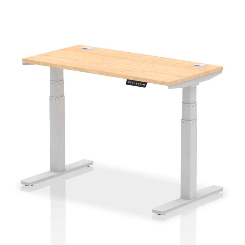 OE - Air Height Adjustable Slimline Desk With Cable Ports - Image 14