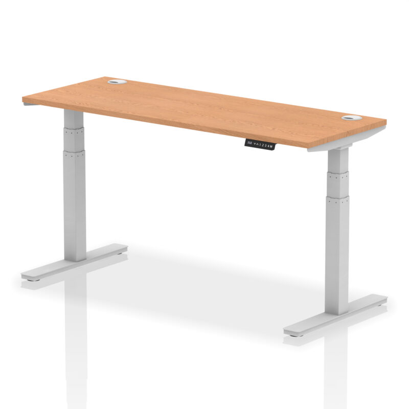 OE - Air Height Adjustable Slimline Desk With Cable Ports - Image 20