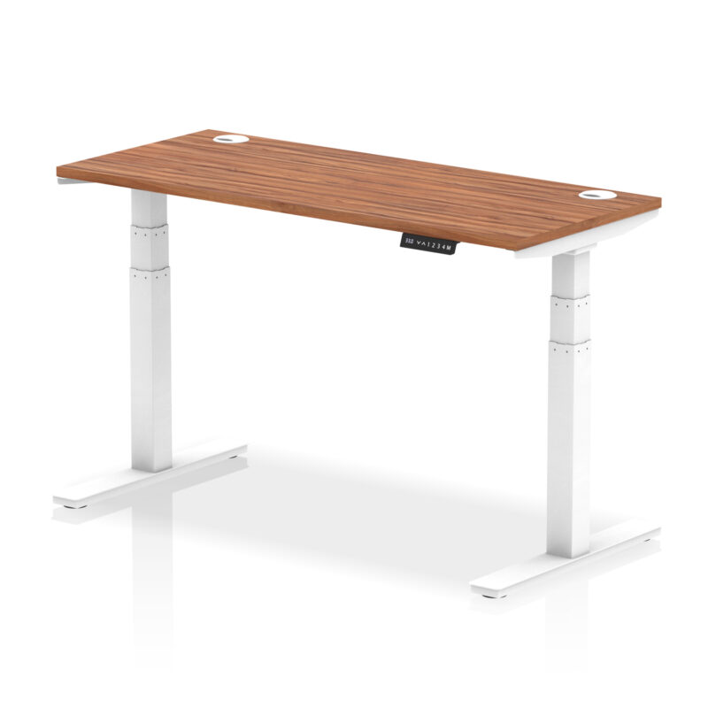OE - Air Height Adjustable Slimline Desk With Cable Ports - Image 27