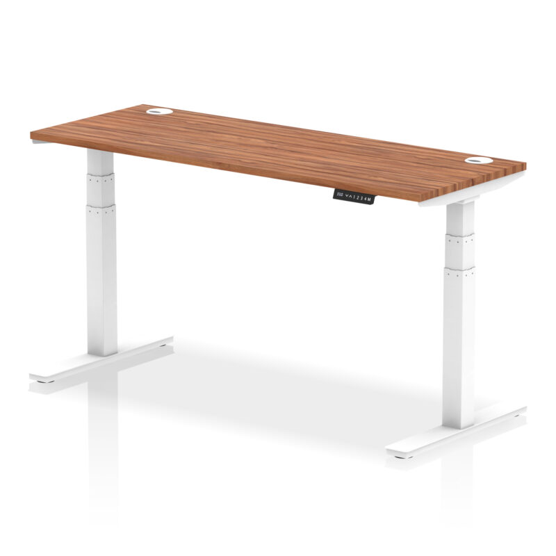 OE - Air Height Adjustable Slimline Desk With Cable Ports - Image 28