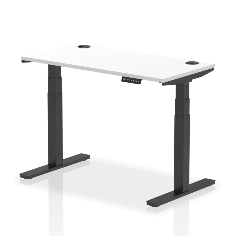 OE - Air Height Adjustable Slimline Desk With Cable Ports - Image 57