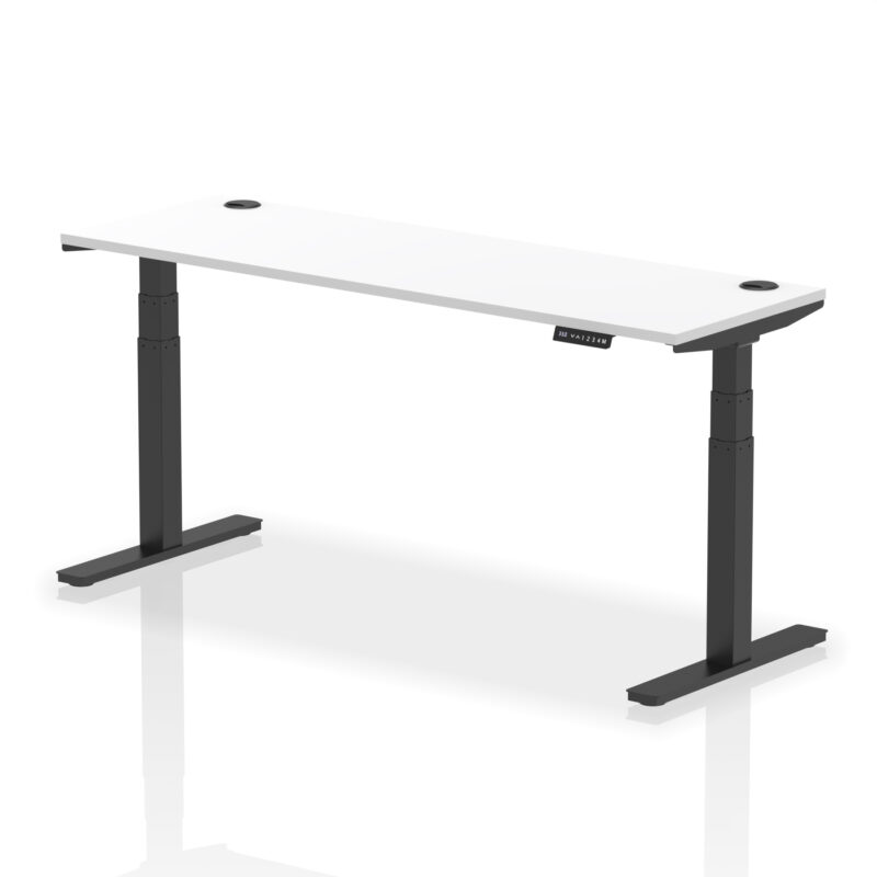 OE - Air Height Adjustable Slimline Desk With Cable Ports - Image 60