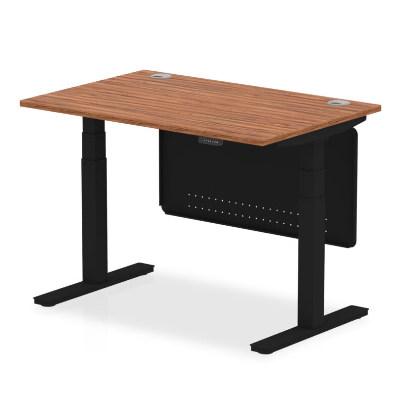 OE - Air Height Adjustable Desk with Cable Ports with Steel Modesty Panel - Image 53