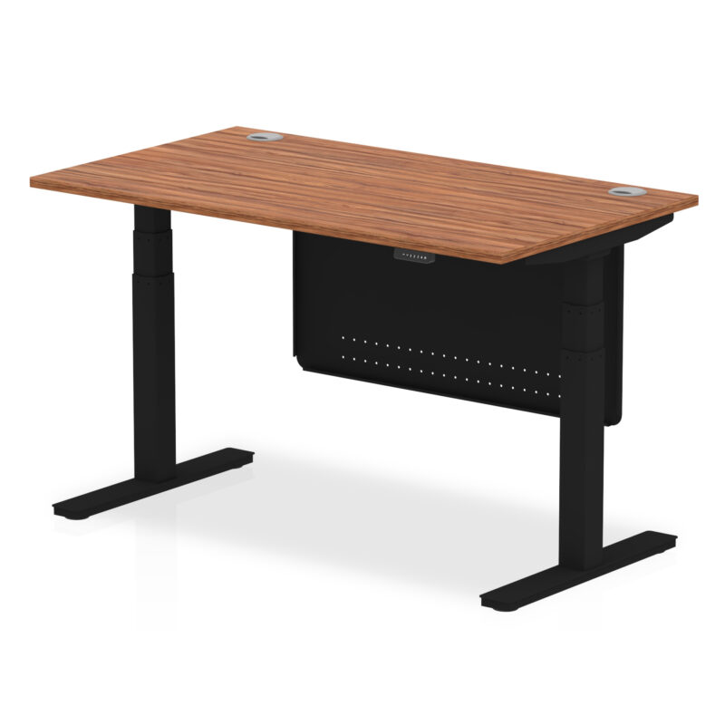 OE - Air Height Adjustable Desk with Cable Ports with Steel Modesty Panel - Image 54