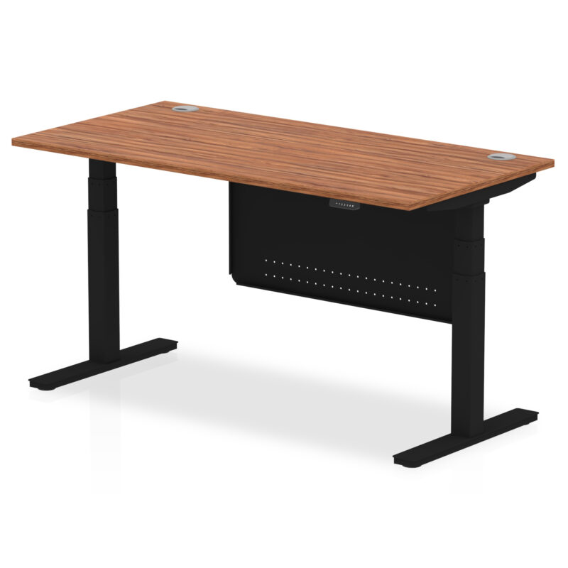 OE - Air Height Adjustable Desk with Cable Ports with Steel Modesty Panel - Image 55