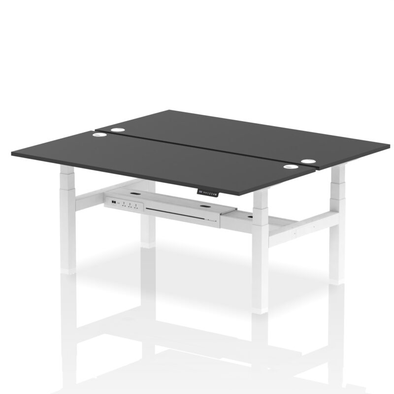 OE - Air Back-to-Back Height Adjustable Bench Desk - 2 Person - Image 84