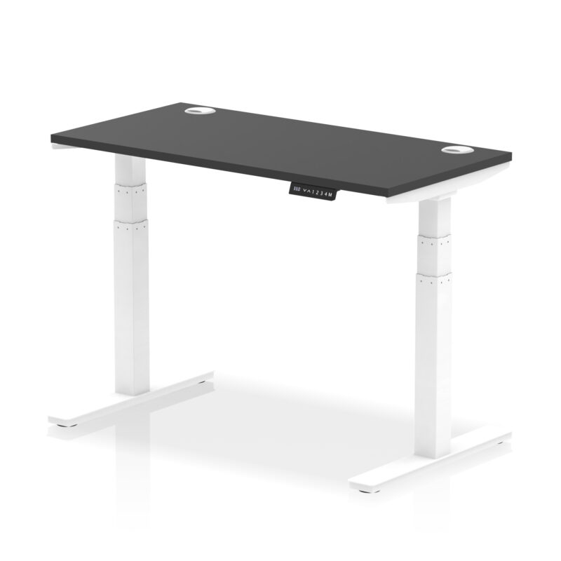 OE - Air Height Adjustable Slimline Desk With Cable Ports - Image 75