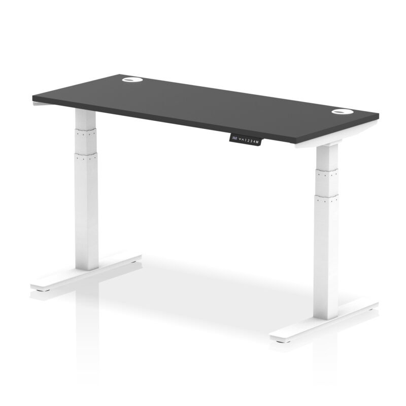 OE - Air Height Adjustable Slimline Desk With Cable Ports - Image 78