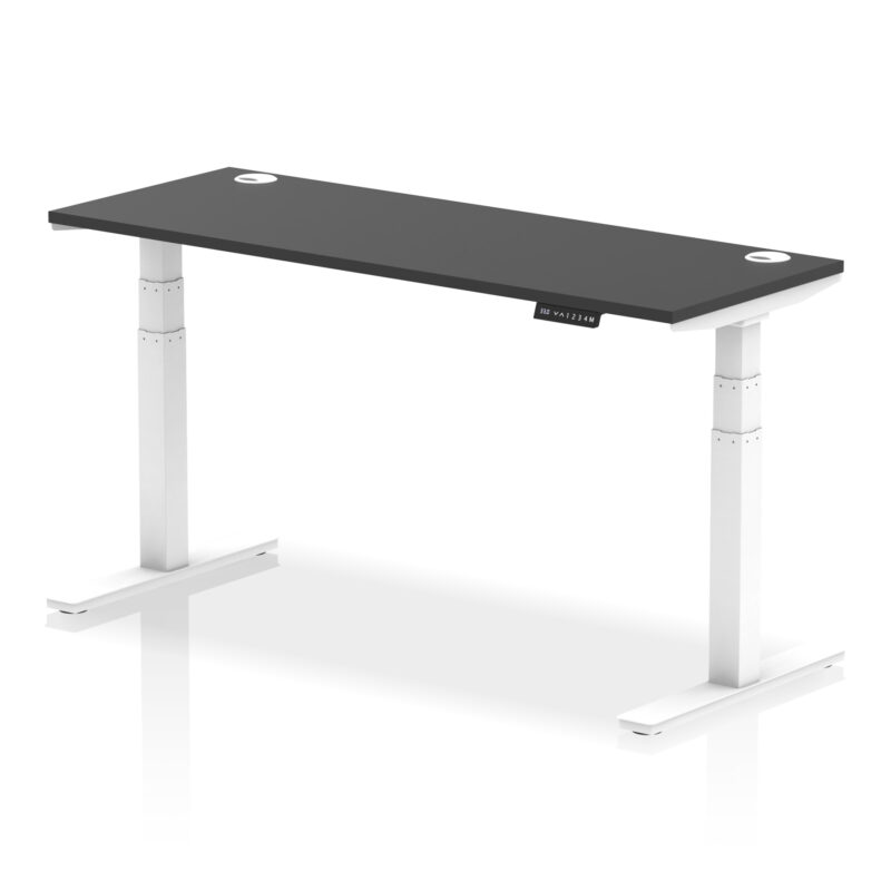 OE - Air Height Adjustable Slimline Desk With Cable Ports - Image 81