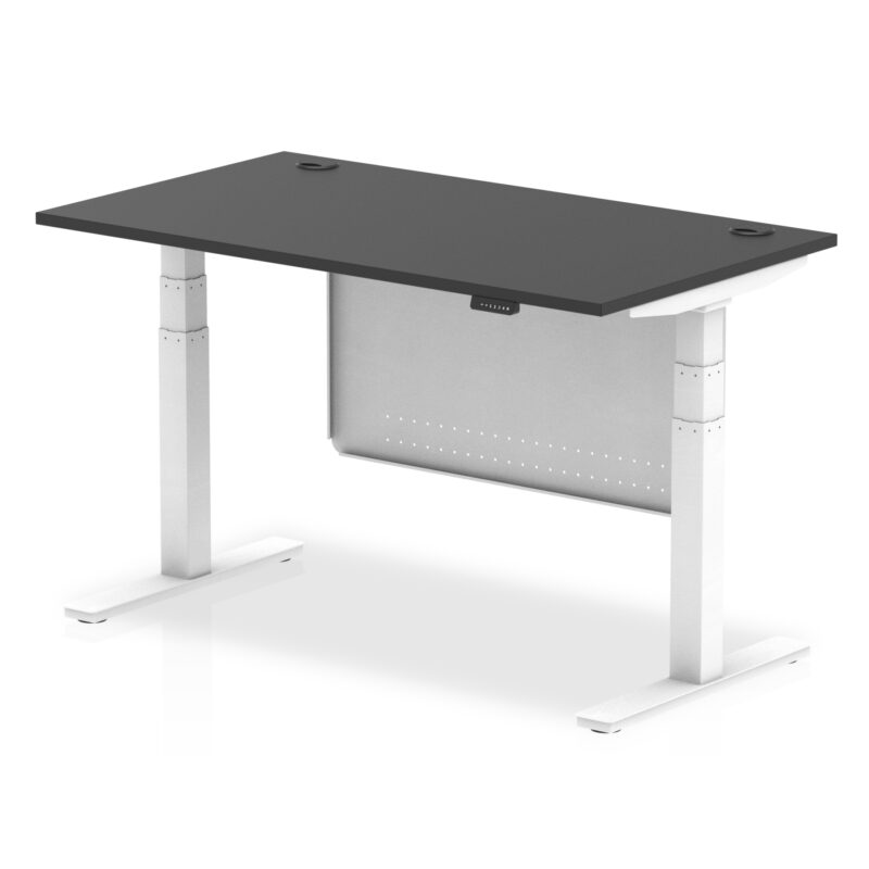 OE - Air Height Adjustable Desk with Cable Ports with Steel Modesty Panel - Image 78