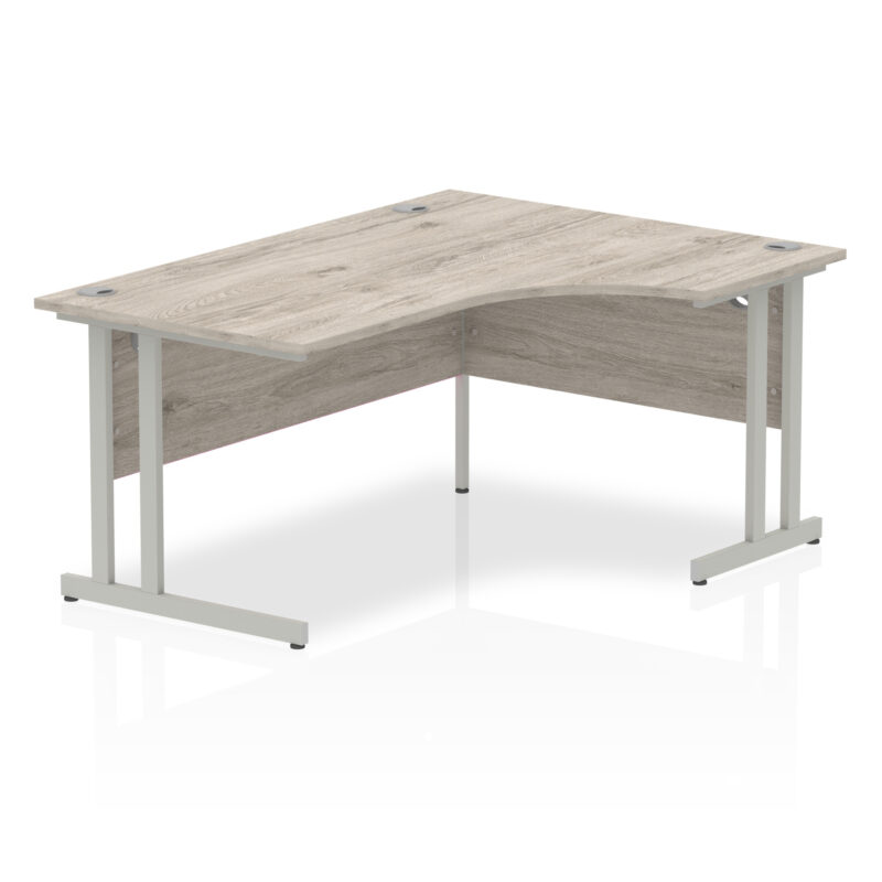 OE - Impulse 1600mm Right Crescent Desk Cantilever Leg - Image 11