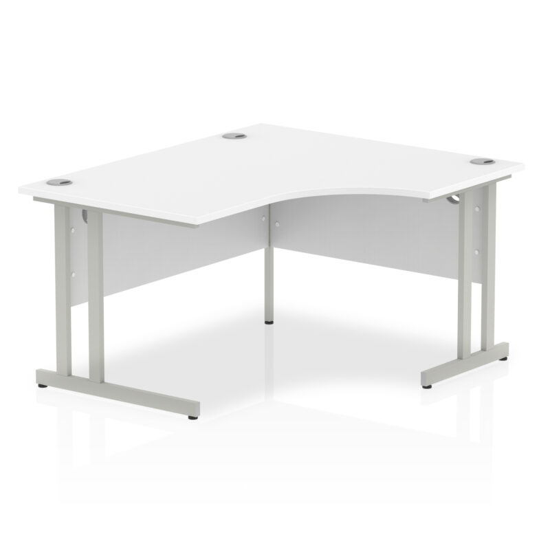 OE - Impulse 1400mm Right Crescent Desk Cantilever Leg - Image 5