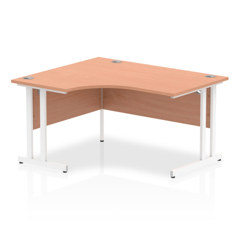 OE - Impulse 1400mm Left Crescent Desk Cantilever Leg - Image 7
