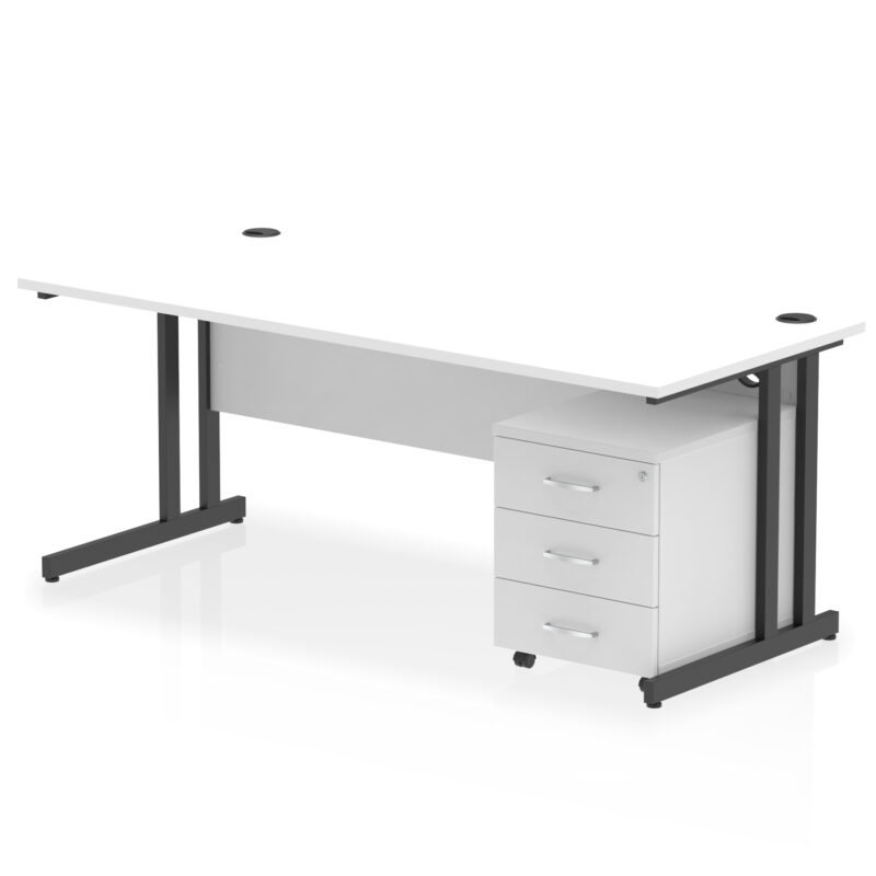 OE - Impulse 1800mm Cantilever Straight Desk With Mobile Pedestal - Image 26