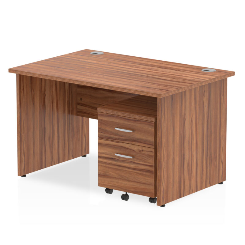 OE - Impulse Panel End Straight Desk With Mobile Pedestal - Image 17