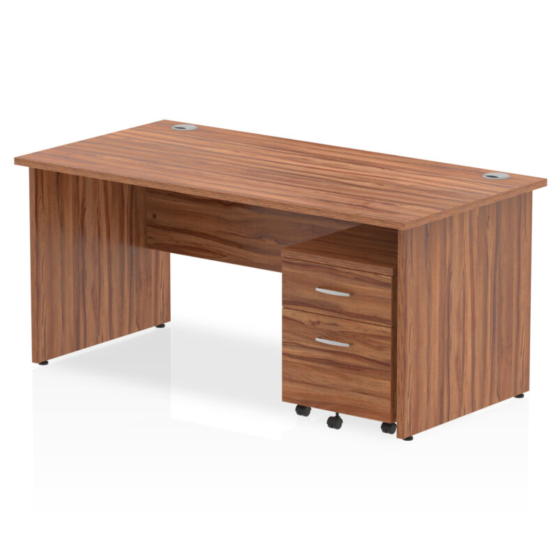 OE - Impulse Panel End Straight Desk With Mobile Pedestal - Image 19