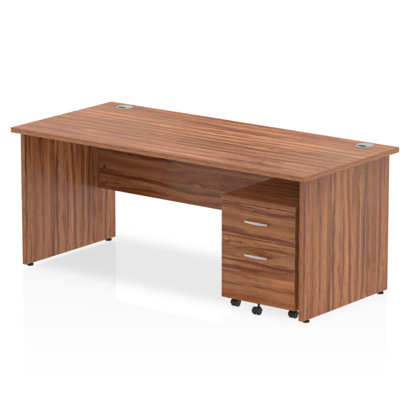 OE - Impulse Panel End Straight Desk With Mobile Pedestal - Image 20