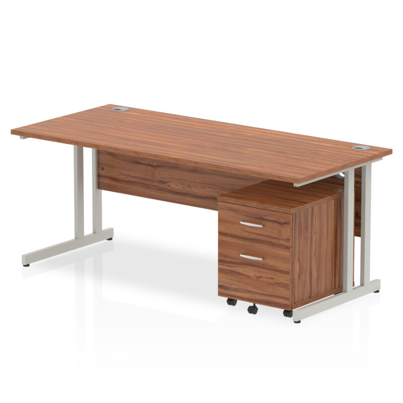 OE - Impulse 1800mm Cantilever Straight Desk With Mobile Pedestal - Image 29