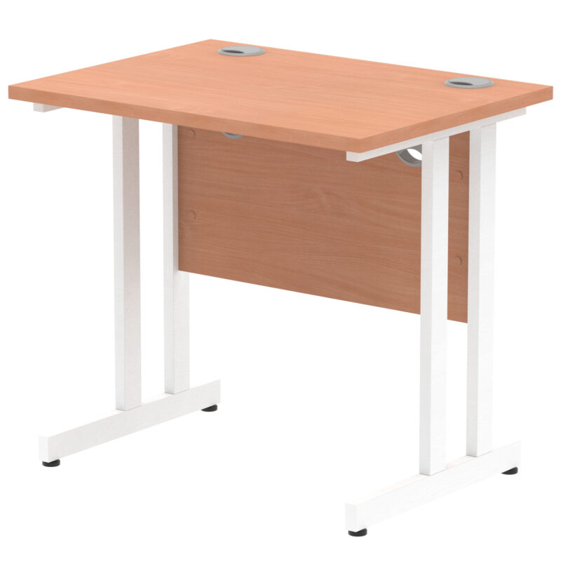 OE - Impulse 800mm Slimline Desk Cantilever Leg - Image 4