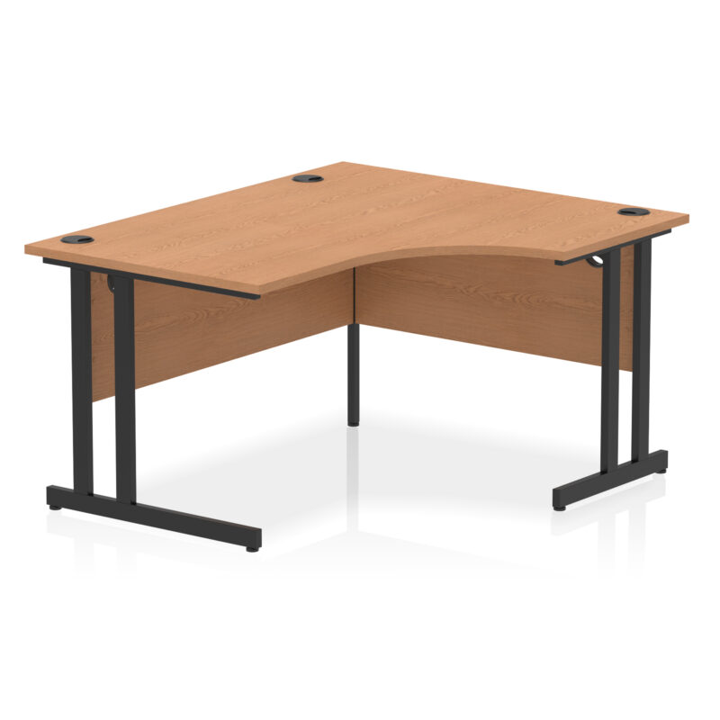 OE - Impulse 1400mm Right Crescent Desk Cantilever Leg - Image 16