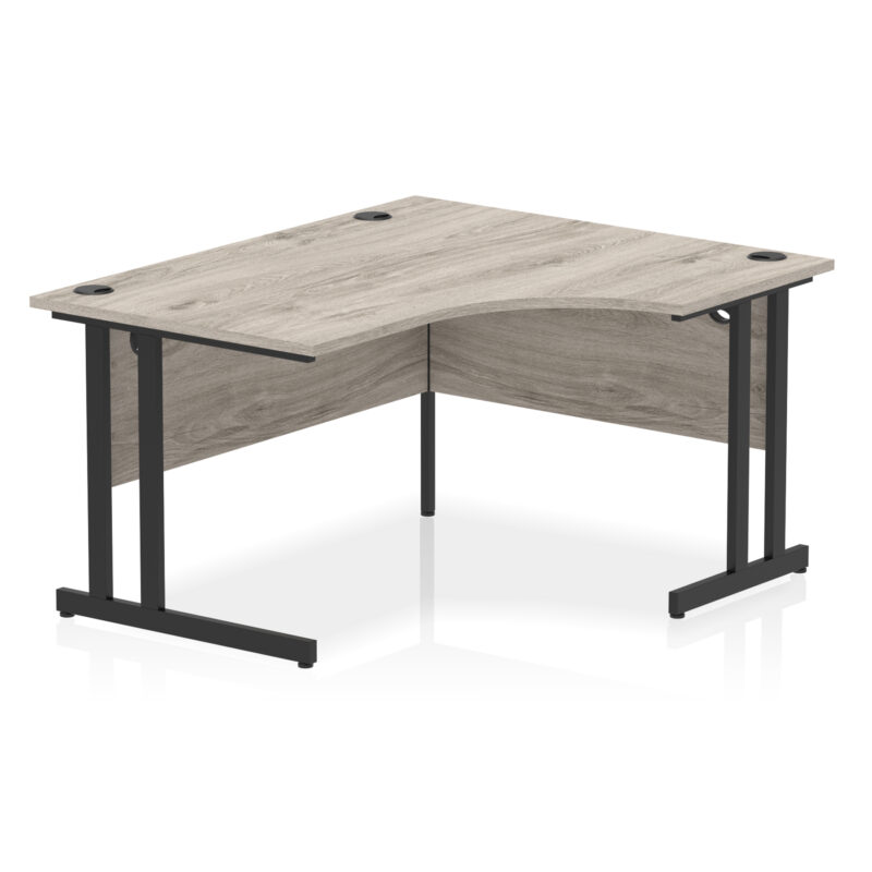 OE - Impulse 1400mm Right Crescent Desk Cantilever Leg - Image 18
