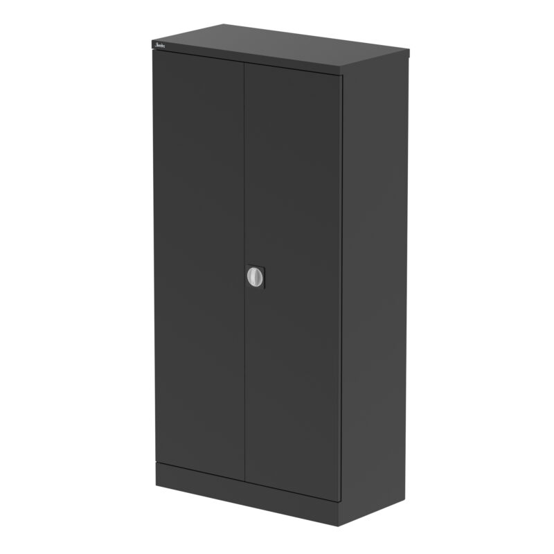 OE - Qube Stationery 2 Door Cupboard With Shelf - Image 4